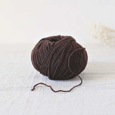 Ulysse Yarn | De Rerum Natura (Sport Weight) in Cacao colour at Knit With Me yarn shop