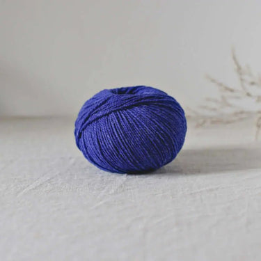 Ulysse Yarn | De Rerum Natura (Sport Weight) in Clematite colour at Knit With Me yarn shop