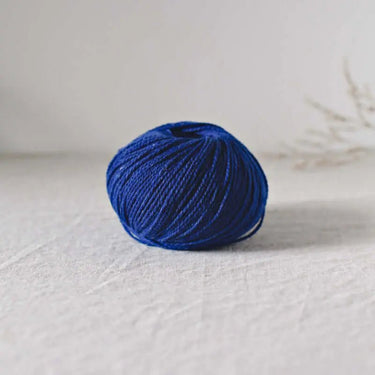 Ulysse Yarn | De Rerum Natura (Sport Weight) in Delphinium colour at Knit With Me yarn shop