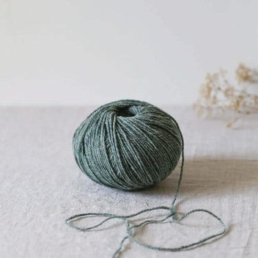 Ulysse Yarn | De Rerum Natura (Sport Weight) in Eucalyptus colour at Knit With Me yarn shop