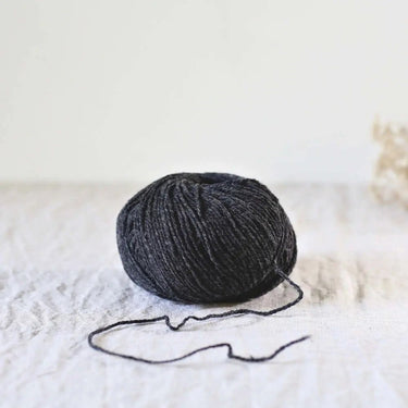 Ulysse Yarn | De Rerum Natura (Sport Weight) in Fusain colour at Knit With Me yarn shop