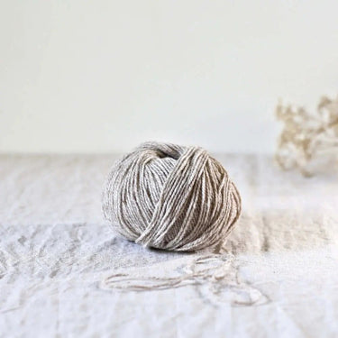 Ulysse Yarn | De Rerum Natura (Sport Weight) in Poivre Et Sel colour at Knit With Me yarn shop