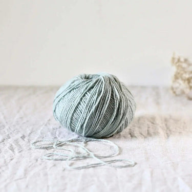 Ulysse Yarn | De Rerum Natura (Sport Weight) in Sauge colour at Knit With Me yarn shop
