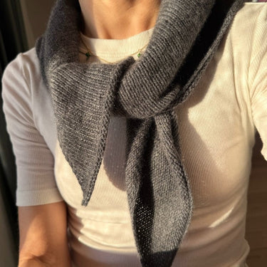 Uma Scarf | PetiteKnit | Printed Pattern in option at Knit With Me yarn shop
