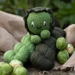 TOFT | Alexandra’s Garden Veg | Crochet Pattern Book, , Crochet 30 adorable vegetables with TOFT’s Alexandra’s Garden book. A fun UK gift for makers—perfect for seasonal craft & amigurumi fans., Knit With Me