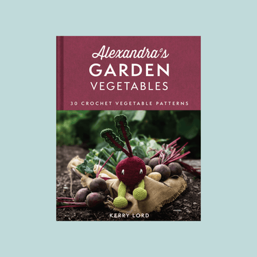 Vegetables Alexandra's Garden crochet book by Kerry Lord, TOFT