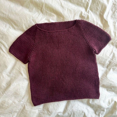 Wave Tee | PetiteKnit | Printed Pattern in option at Knit With Me yarn shop