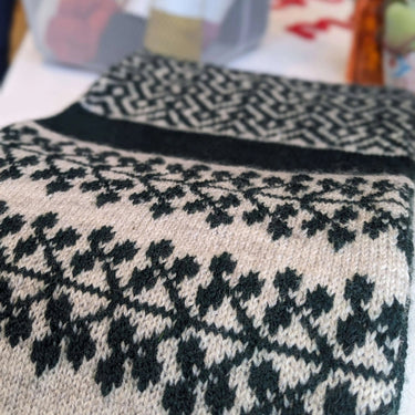 Wool Decanted vintage 23 - Growing Ivy Scarf Kit - Knit With Me