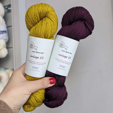 Wool Decanted vintage 23 - Growing Ivy Scarf Kit - Knit With Me