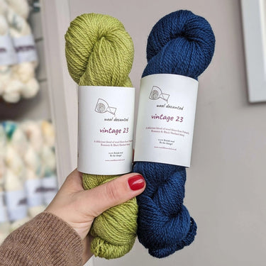 Wool Decanted vintage 23 - Growing Ivy Scarf Kit - Knit With Me