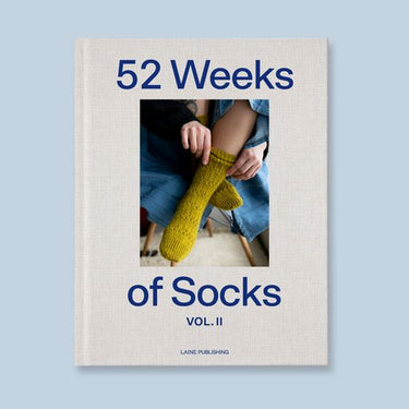 Laine | 52 Weeks of Socks Vol. II | Colourful Sock Knits, , Discover 52 sock patterns in Laine’s vibrant sequel. From lace to beads, explore styles for every level. A must-have book for every sock knitting lover., Knit With Me