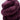 Close-up of a skein of purple yarn on a white background