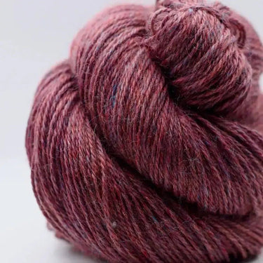 Yarnadelic Sport 100% Falklands Corriedale yarn in rich pink color