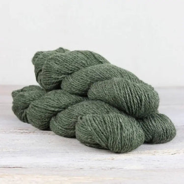 The Fibre Co | Luma | DK Yarn for All-Season Garments, Colour: Basil, Luma by The Fibre Co blends Merino, cotton, linen & silk. A DK yarn ideal for layering knits—light, warm & breathable for all climates., Knit With Me