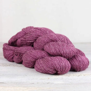 The Fibre Co | Luma | DK Yarn for All-Season Garments, Colour: Sangria, Luma by The Fibre Co blends Merino, cotton, linen & silk. A DK yarn ideal for layering knits—light, warm & breathable for all climates., Knit With Me