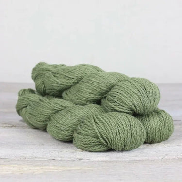 The Fibre Co | Luma | DK Yarn for All-Season Garments, Colour: Sap Green, Luma by The Fibre Co blends Merino, cotton, linen & silk. A DK yarn ideal for layering knits—light, warm & breathable for all climates., Knit With Me