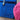 Hide & Hammer | #08 Project Bag | Stylish Storage on the Go, Color: Electric Blue + Electric Blue Straps, Roll-top canvas & leather knitting bag with pockets & handle. Knit on the go with adjustable storage, removable straps, and handcrafted UK quality.,
