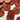 Red buttons on a white background