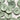 Multiple light green buttons with two holes on a white background
