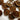 20mm Brown stained glossy buttons Size (A4) - Knit With Me