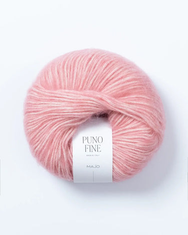 Puno Fine by Majo Garn | Luxurious Alpaca & Cotton Yarn, Colour: Peony 211, Shop Puno Fine by Majo Garn—a luxurious blend of baby alpaca, merino, and cotton. Lightweight, soft, ethical, and perfect for delicate knitting projects, Knit With Me