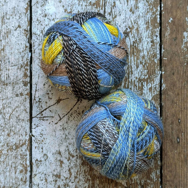 Schoppel Wolle | Zauberball Crazy | Colour-Shift Sock Yarn, colour: Hourglass 2332, Zauberball Crazy is vibrant fingering yarn for socks, shawls & colourwork. Stunning colour shifts in wool & nylon—ideal UK knitting yarn., Knit With Me