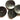 38mm large matt black colour (J3) - Knit With Me