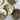38mm large silvery zinc colour metal button (J1) - Knit With Me