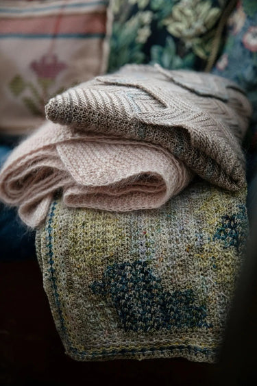 Laine | 52 Weeks of Shawls | Knits for Every Style, , Explore 52 shawl patterns from global designers. A timeless knitting book with stunning photography, varied techniques, and projects for all skill levels., Knit With Me