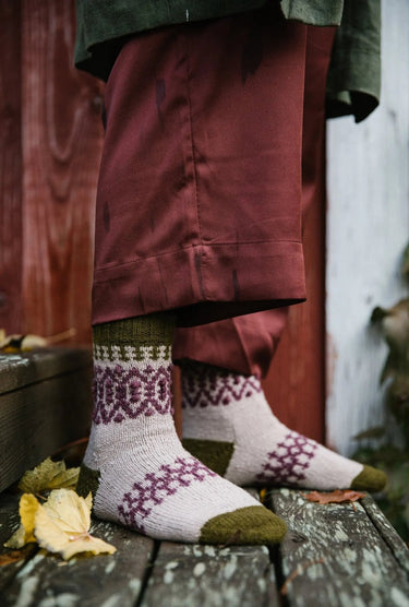Laine | 52 Weeks of Socks | Ultimate Sock Pattern Book, , Discover 52 sock patterns by 46 designers in Laine’s iconic hardcover. A must-have for sock knitters seeking inspiration, challenge, and timeless style., Knit With Me