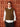 Model wearing sweater vest, featured in '52 Weeks of Sweaters' knitting book, available for pre-order.