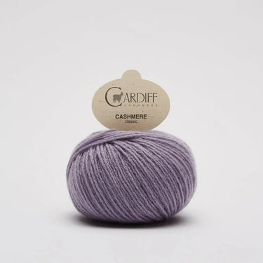 Cardiff Cashmere Classic,Colour: 710 FUJI,Cardiff Cashmere Classic is a 100% pure cashmere hand-knitting yarn which feels like clouds of luxury! Classic can be used for a wide selection of projects ranging from simple accessories to more complicated sweat
