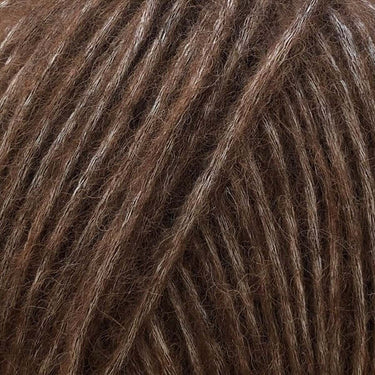 Camarose | Snefnug – Light, Soft Alpaca & Cotton Yarn, Color: 7105 CHOKOLADE NATUR, Express your colour style with Snefnug’s baby alpaca, cotton, and merino blend. Light, soft yarn for handknit sweaters, vests, and accessories., Knit With Me