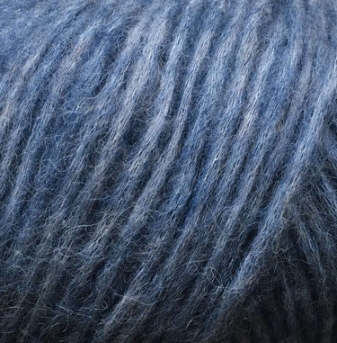 Camarose | Snefnug – Light, Soft Alpaca & Cotton Yarn, Color: 7340 JEANSBLÅ, Express your colour style with Snefnug’s baby alpaca, cotton, and merino blend. Light, soft yarn for handknit sweaters, vests, and accessories., Knit With Me