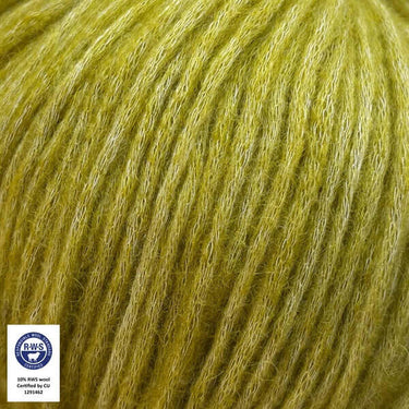 Camarose | Snefnug – Light, Soft Alpaca & Cotton Yarn, Color: 7995 MOSGRON, Express your colour style with Snefnug’s baby alpaca, cotton, and merino blend. Light, soft yarn for handknit sweaters, vests, and accessories., Knit With Me