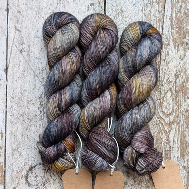 Knitting Shed | A&P Classic Sock 4ply | Merino Sock Yarn, Color: Winter In Narnia, A hand-dyed 2-ply, fingering weight non, mulesed merino and nylon blend for beautifully soft and durable socks, hats and other accessories., Knit With Me