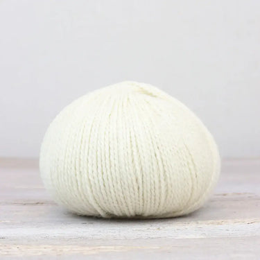 he Fibre Co. | &Make Aran | Highland Wool Alpaca Yarn, Color: Betty White, &Make Aran yarn is made from Highland wool and alpaca. An aran weight yarn made from twisted 2-ply with bright colours and hardwearing yarn. A great &Make yarn, Knit With Me