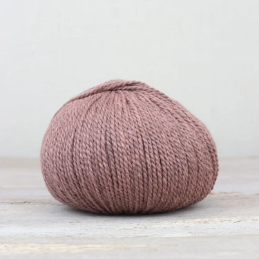 he Fibre Co. | &Make Aran | Highland Wool Alpaca Yarn, Color: Blush Blush, &Make Aran yarn is made from Highland wool and alpaca. An aran weight yarn made from twisted 2-ply with bright colours and hardwearing yarn. A great &Make yarn, Knit With Me
