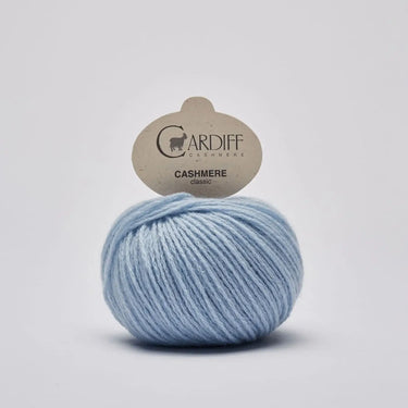 Cardiff Cashmere Classic yarn for Sophie Scarf Kit by PetiteKnit, ideal for a cozy accessory project.