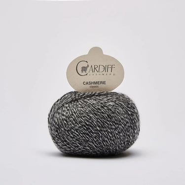 Cardiff Cashmere Classic yarn ball for Sophie Scarf Kit project