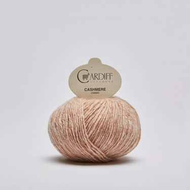 Cardiff Cashmere Classic,Colour: 311 Dancing,Cardiff Cashmere Classic is a 100% pure cashmere hand-knitting yarn which feels like clouds of luxury! Classic can be used for a wide selection of projects ranging from simple accessories to more complicated sw