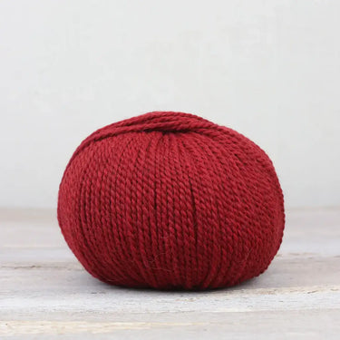 he Fibre Co. | &Make Aran | Highland Wool Alpaca Yarn, Color: Cherries & Berries, &Make Aran yarn is made from Highland wool and alpaca. An aran weight yarn made from twisted 2-ply with bright colours and hardwearing yarn. A great &Make yarn, Knit With Me