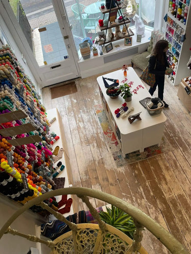 Inside Knit With Me Richmond London Yarn shop