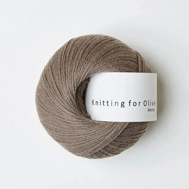 Knitting For Olive | Merino | Fingering Weight, Color: Hazel, Soft, breathable merino wool yarn for ethical knitwear. Fingering weight, non-mulesed & ideal knitting wool UK for layering & outdoor makes, Knit With Me