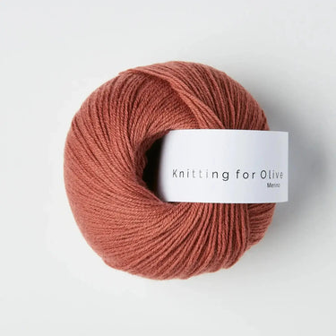 Knitting For Olive | Merino | Fingering Weight, Color: Plum Rose, Soft, breathable merino wool yarn for ethical knitwear. Fingering weight, non-mulesed & ideal knitting wool UK for layering & outdoor makes, Knit With Me