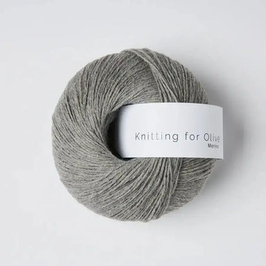 Knitting For Olive | Merino | Fingering Weight, Color: Rainy Day, Soft, breathable merino wool yarn for ethical knitwear. Fingering weight, non-mulesed & ideal knitting wool UK for layering & outdoor makes, Knit With Me