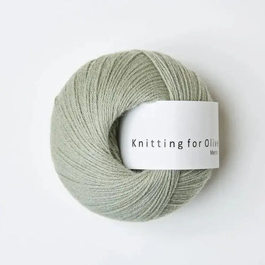 Knitting For Olive | Merino | Fingering Weight, Color: Dusty Artichoke, Soft, breathable merino wool yarn for ethical knitwear. Fingering weight, non-mulesed & ideal knitting wool UK for layering & outdoor makes, Knit With Me