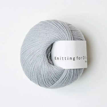 Knitting For Olive | Merino | Fingering Weight, Color: Soft Blue, Soft, breathable merino wool yarn for ethical knitwear. Fingering weight, non-mulesed & ideal knitting wool UK for layering & outdoor makes, Knit With Me