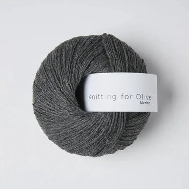 Knitting For Olive | Merino | Fingering Weight, Color: Thunder CLoud, Soft, breathable merino wool yarn for ethical knitwear. Fingering weight, non-mulesed & ideal knitting wool UK for layering & outdoor makes, Knit With Me