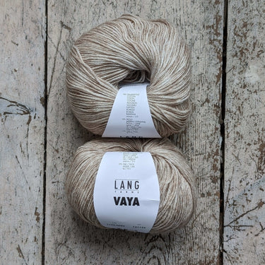 Vaya Yarn – Luxurious Cotton, Merino & Yak Blend by Lang, Color: Off White 94, Create light, beautiful garments with Vaya yarn. A soft blend of cotton, merino, and yak, ideal for summer knitting and crochet projects., Knit With Me